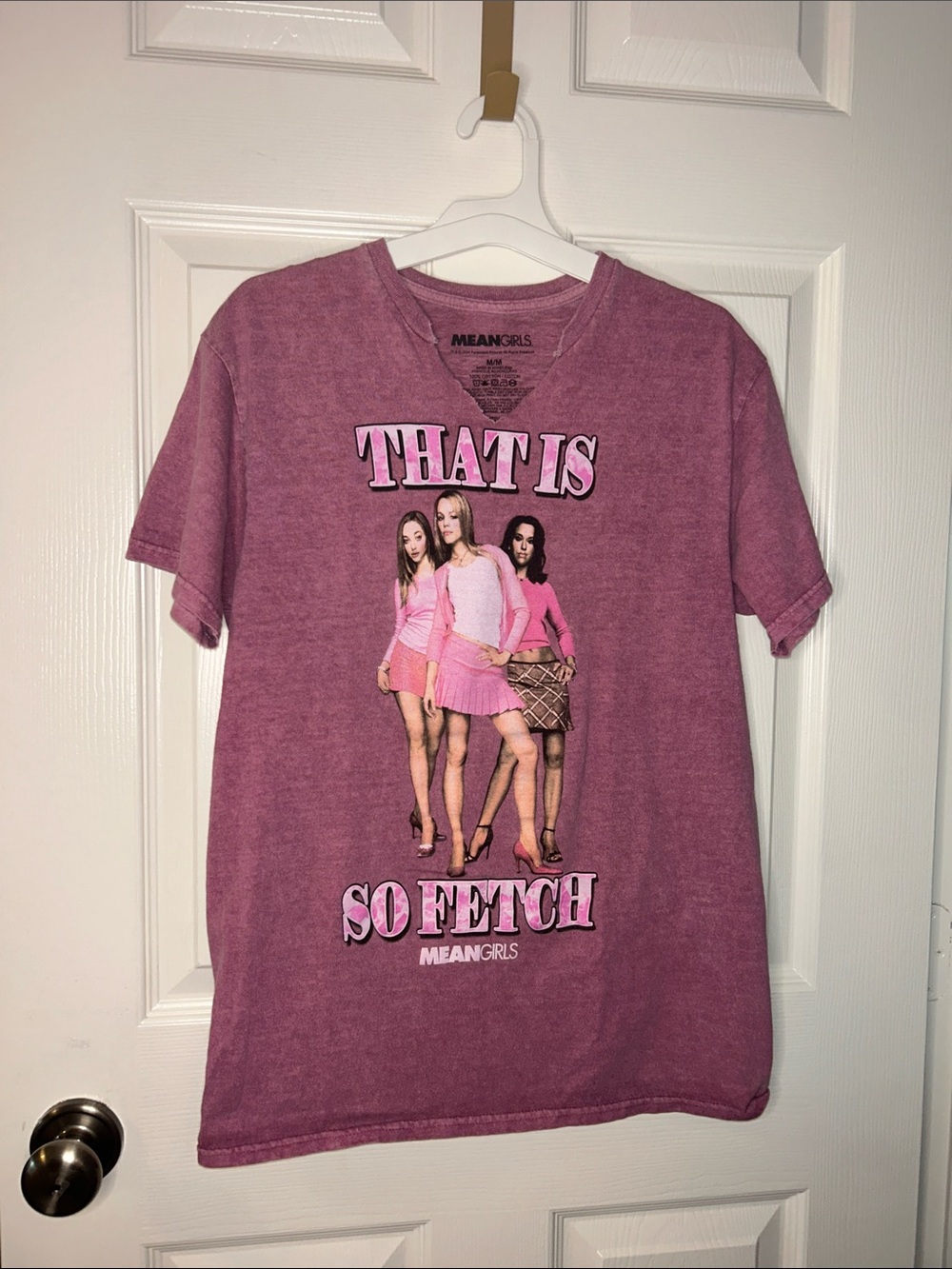 Mean Girls ‘So Fetch' Pink Graphic Tee